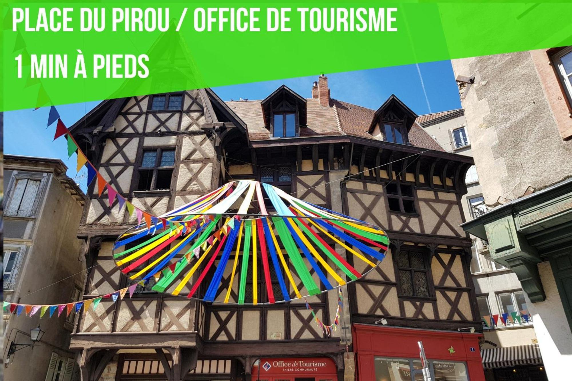 טייר Le Petit Pirou # Cosy # Halte Auvergne מראה חיצוני תמונה